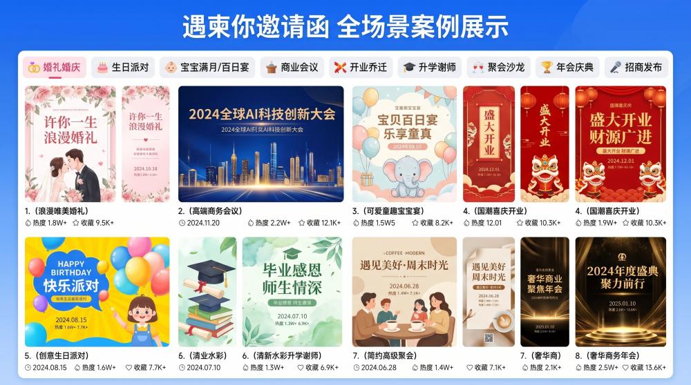 2026幼儿园请柬制作工具测评｜新手零难度，高效搞定入园邀约